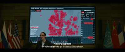 The Space Elevator was also attacked - The Wandering Earth II
