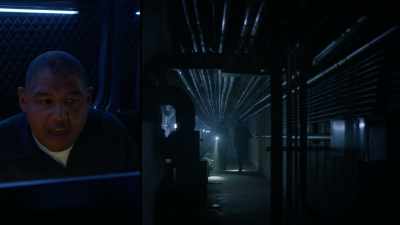 The space is only two and a half feet wide - True Lies