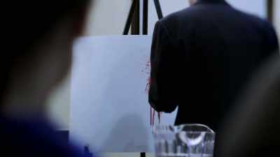 The spatter did
kind of look like some - An American Murder Mystery: The Staircase