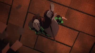 The speed of these rotations is making me dizzy! - Demon Slayer: Kimetsu no Yaiba