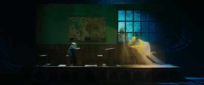 The spirit
touched him on the arm - A Christmas Carol