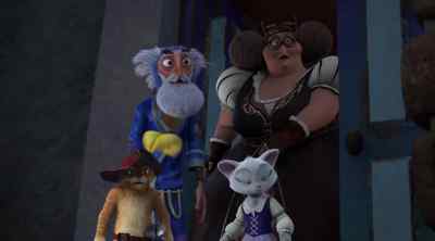 The spirits are taking over
everyone in sight! - The Adventures of Puss in Boots