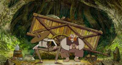 The spuds, Ned? Hey, the bread's gone too. - Wolfwalkers