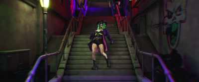 ♪ The spunkiest chick,
I've seen on screens ♪ - The People's Joker