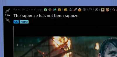The squeeze hasn't
been "squoze." - Gaming Wall St