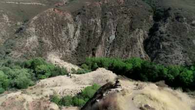 The St. Francis Dam
had largely disappeared - Flood in the Desert