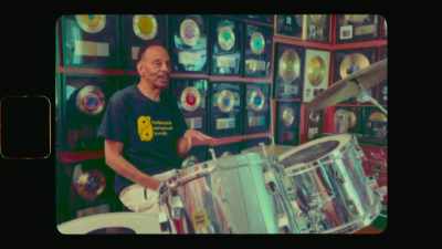 The standard disco beat
with the bass drum, - Disco’s Revenge