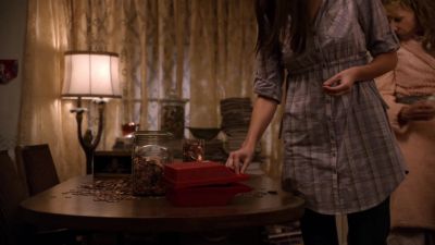 (The Staples Singers'
"What You Gonna Do?" playing) - FlashForward
