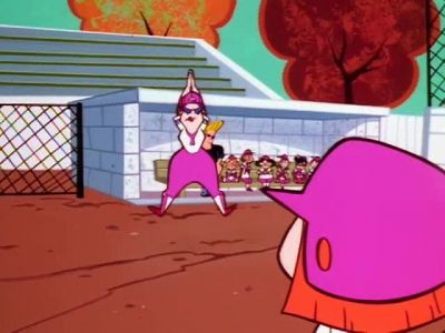 The steal sign, eh? - Johnny Bravo