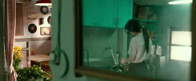 -The steering wheel. - The Old Woman with the Knife