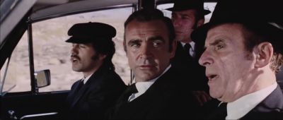 The stiff ahem deceased back there - Diamonds Are Forever