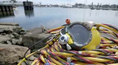 The still surface suggests - Sewer Divers