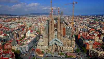 The stonework's organic lines - Europe From Above