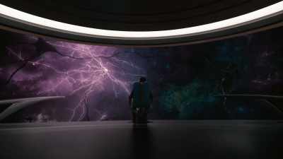 The storm came
without warning, - Cosmos: Possible Worlds