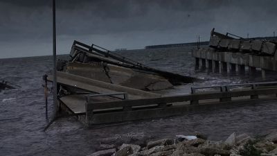 The storm is dying down - Sharknado