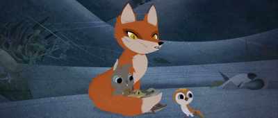 The storm, it's getting
too dangerous.
We can't stay here. - Puffin Rock and the New Friends