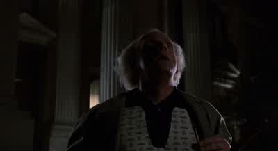 The storm. - Back to the Future