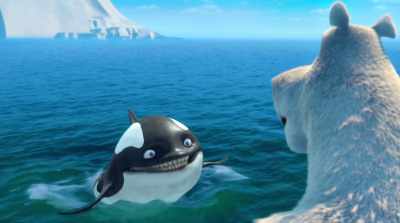 The strangest ship
you'll ever see. - Norm of the North: Family Vacation
