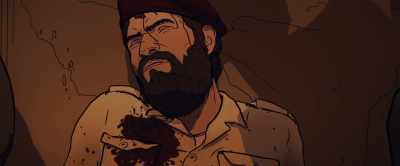 The stream of blood was huge. - Another Day of Life