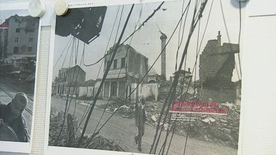The streets full of destruction - War Photographer