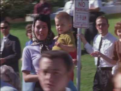 The streets were lined with people - The Lady Bird Diaries