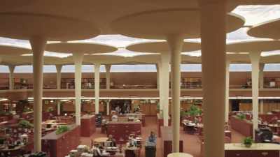 The strength and ingenuity
of Wright's columns - Frank Lloyd Wright: The Man Who Built America