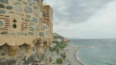"The strip of grey sand - Write Around the World with Richard E Grant