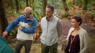 The stumps help keep - A Whitewater Romance