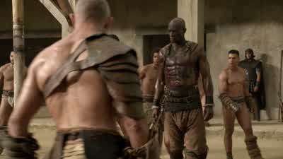 The sun has made gnaeus mad. - Spartacus