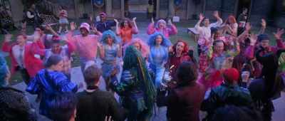 ♪ The sun shines a little more brightly ♪ - Descendants: The Rise of Red