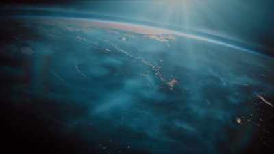 The sun slings deadly
UV light at us... - One Strange Rock