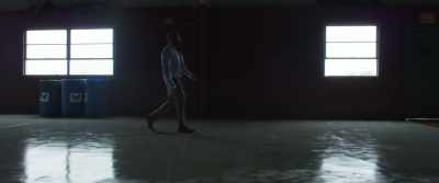 The sun touches my face. - Isolated
