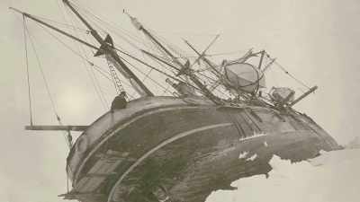The sunken Endurance
remains hidden - Tales From The Explorers Club