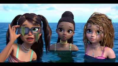 The Sun's up. Tyler and Celia
are probably heading to school. - Mermaid Magic