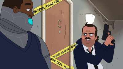The suspect is British, - Grimsburg