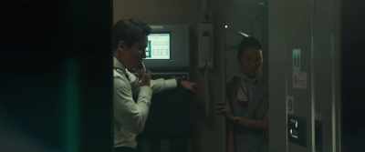 The suspect spread something
in the restroom and cabin, - Emergency Declaration
