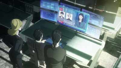 The suspect's Crime Coefficient - Psycho-Pass: Providence