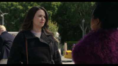 The sweater. And I know that bag!
She paid for everything you have on. - Inventing Anna