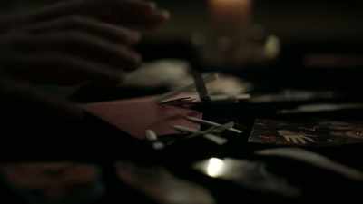 The swords represent
your thinking, your memory, - Tell Me Your Secrets