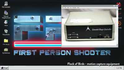 The system would sit on a shelf - FPS: First Person Shooter