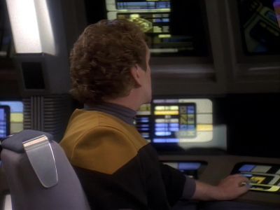 - The system's almost in visual range.
- On screen. - Star Trek: Deep Space Nine