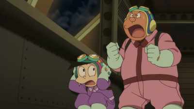 The system's destroyed.
We can't time warp anymore. - Doraemon the Movie: Nobita's Sky Utopia