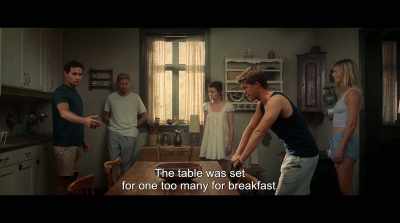 The table was set
for one too many for breakfast. - Lake of Death