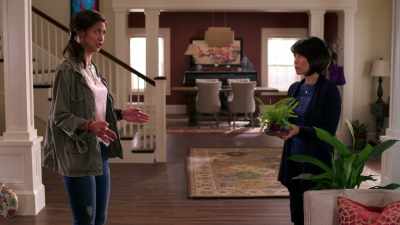 The tagline is, "Revenge
is overdue." Get it? - Andi Mack