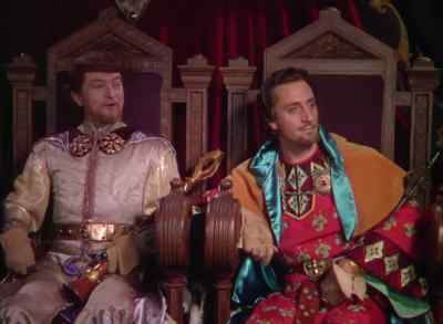 -The tall tinker.
-Now is the time. - The Adventures of Robin Hood