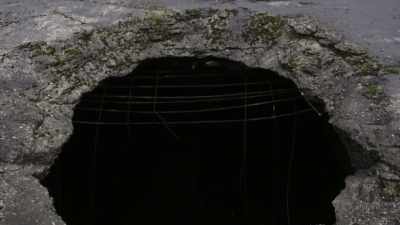 The tallboy was
an earthquake bomb - Secret Nazi Ruins