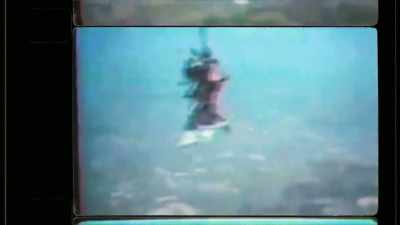 The tandem guys
pull their parachute - The UnBelievable with Dan Aykroyd