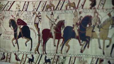 The tapestry reveals that early castles - Ancient Engineering