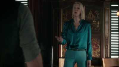 - The taps running red, - Frankie Drake Mysteries