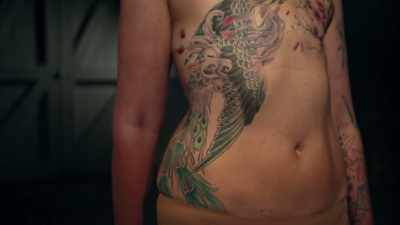 The tattoo I have over this side
was actually my surgeon's idea. - Naked Education